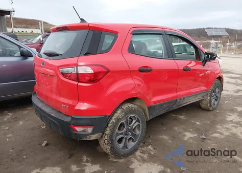 2021 Ford Ecosport S from USA, damaged, VIN MAJ6S3FL9MC411320